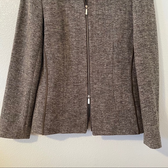 Lafayette 148 Brown Jacket 6 - Picture 6 of 10